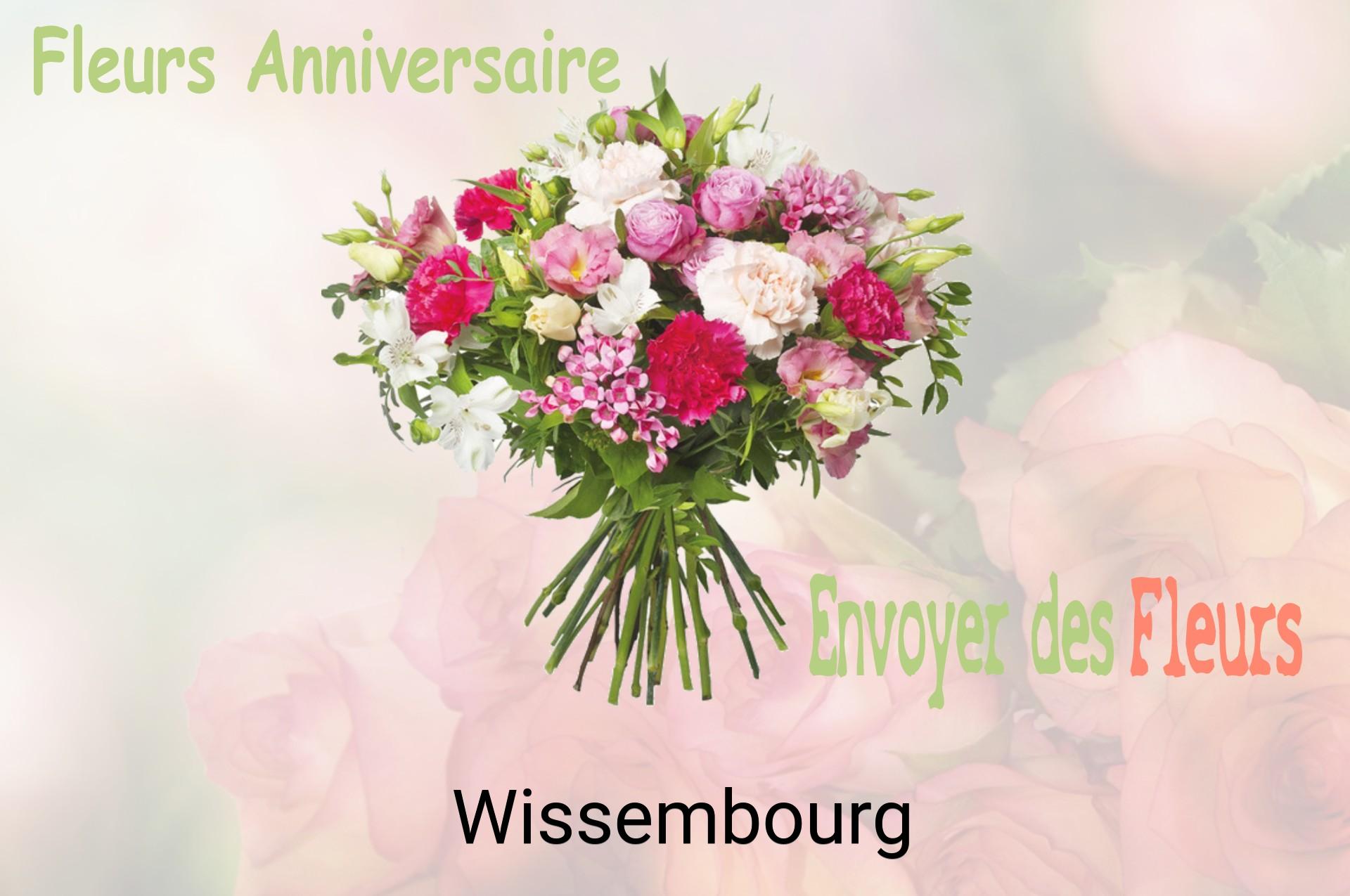 Bouquet de fleurs d’anniversaire livré à Wissembourg